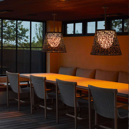 Flos - Romeo Verde scuro Lampada a Sospensione da Esterno D.71cm